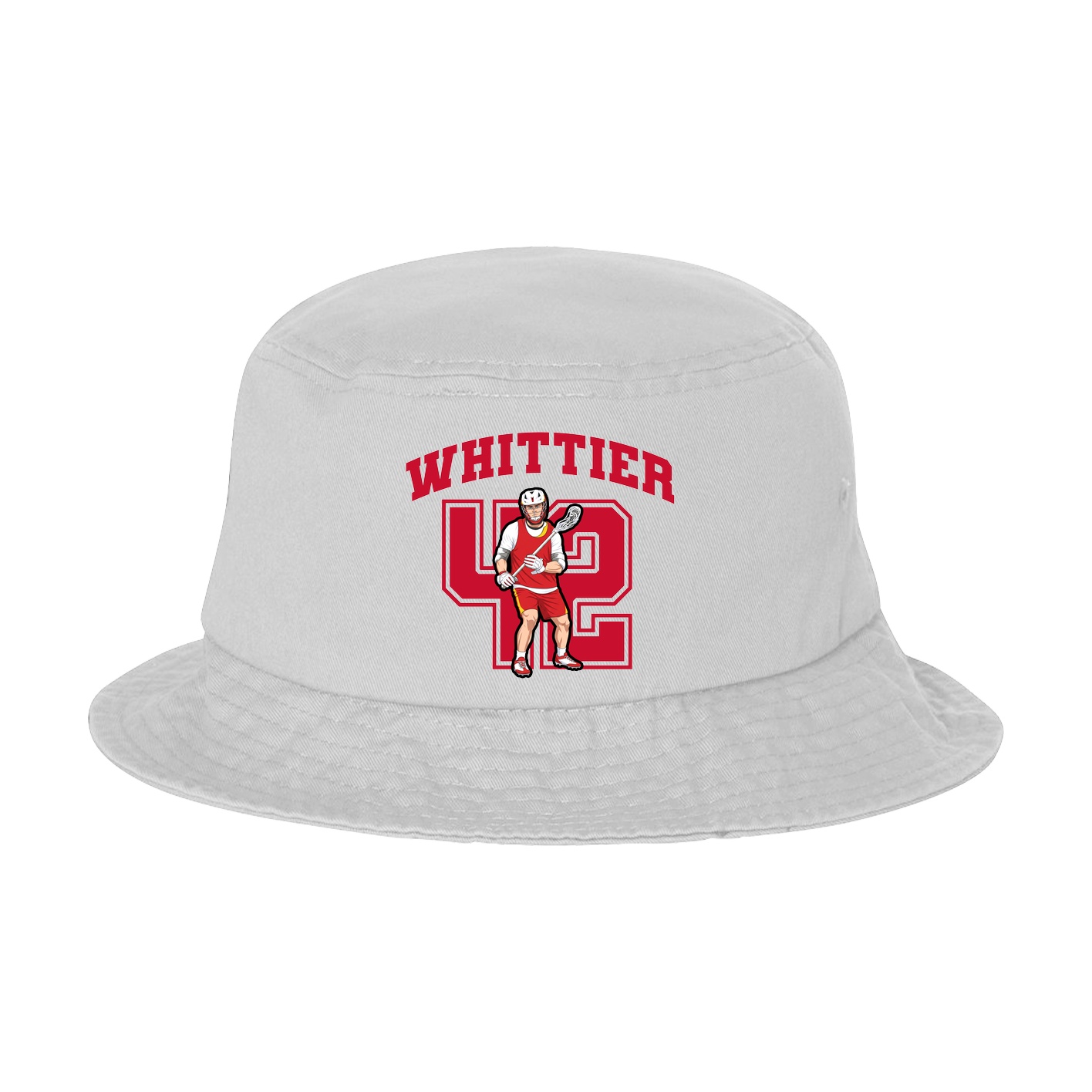 Bucket Cap — Number in White