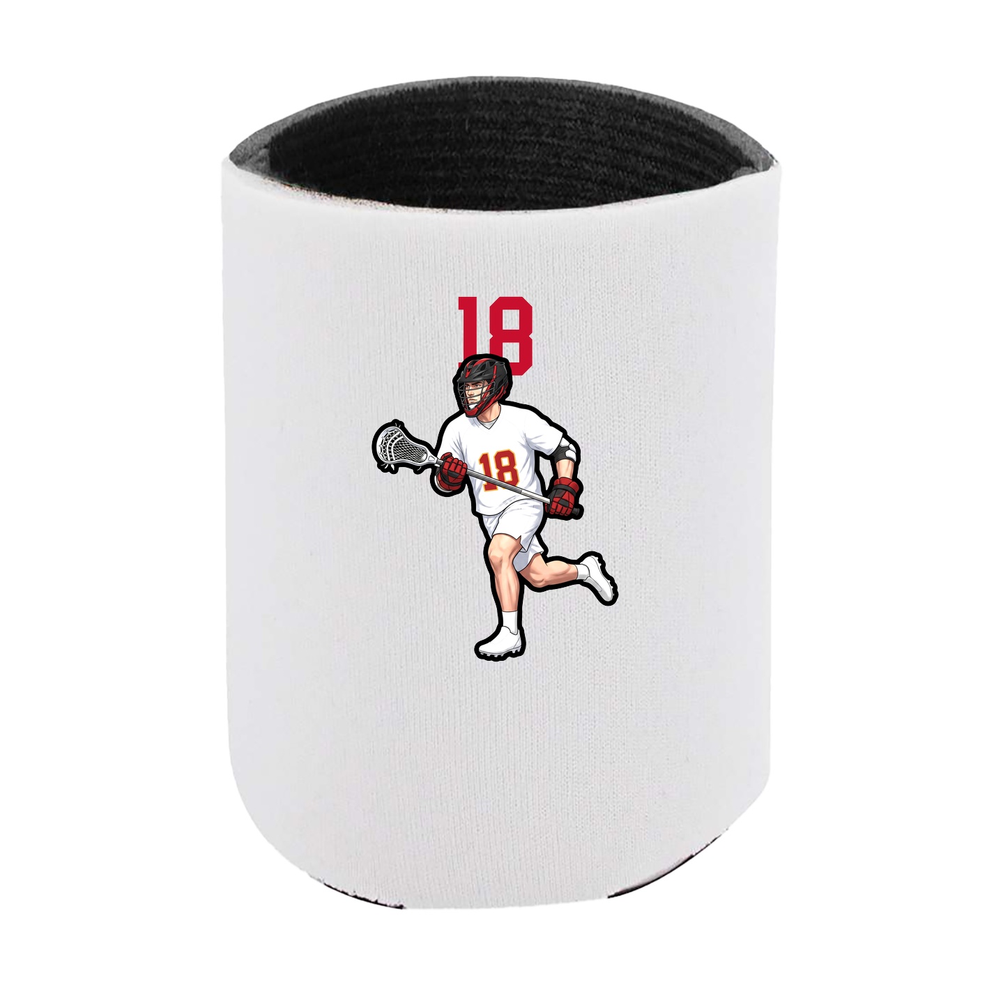 Can Holder — Number Top in White