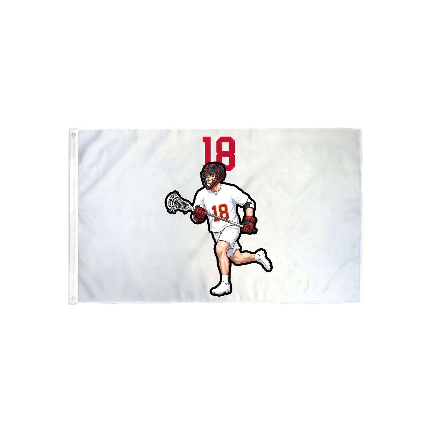 3x5 Flag — Number Top in Classic