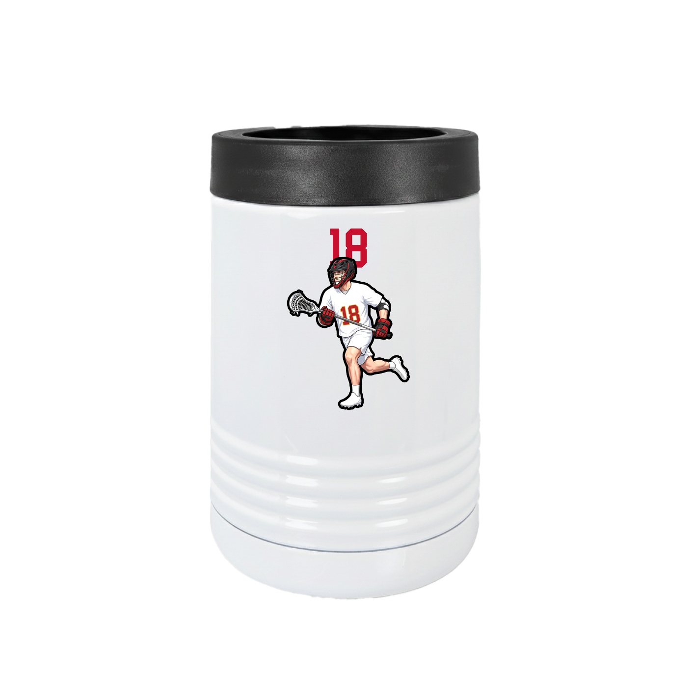Beverage Holder — Number Top in White