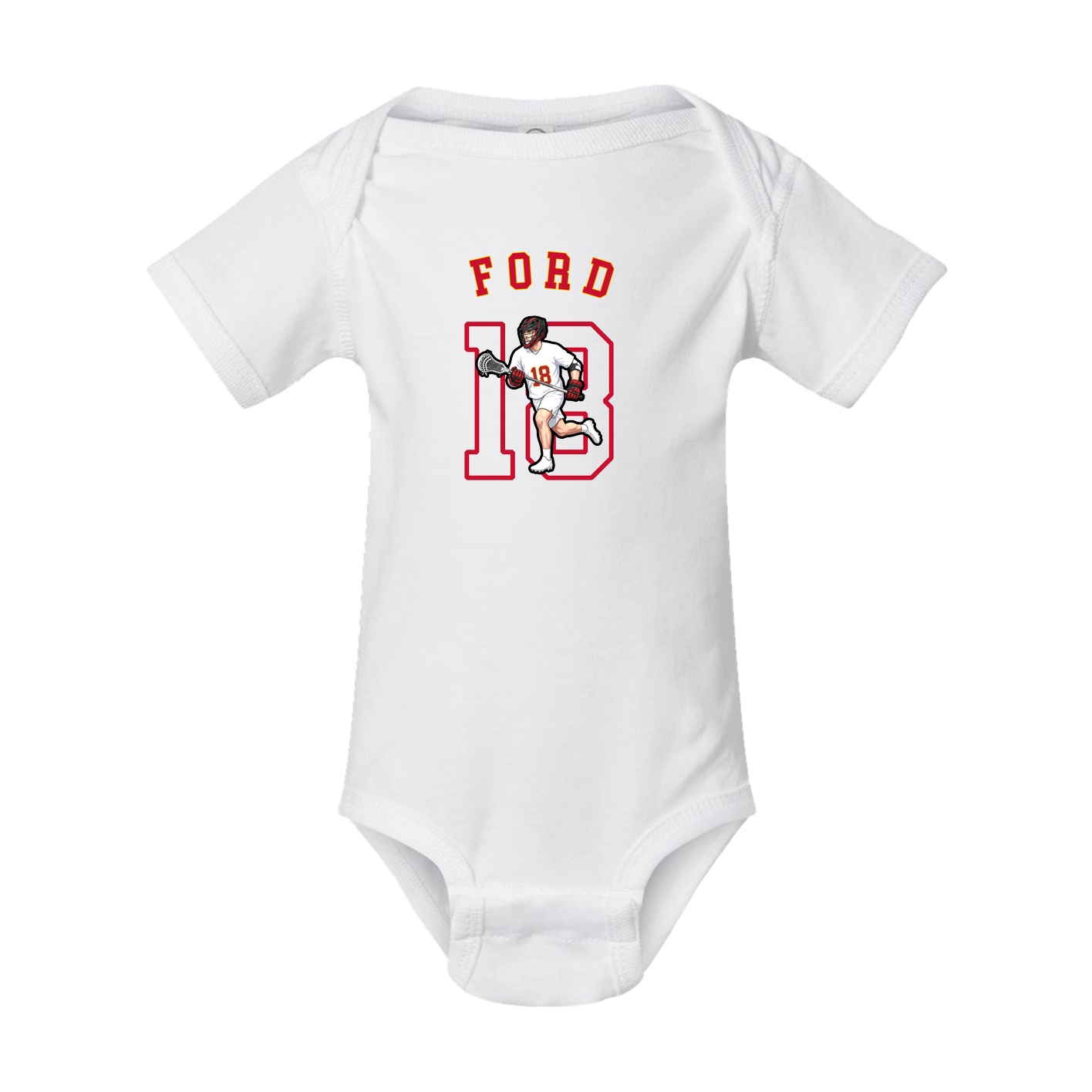 Baby Onesie — Shirsey Arch in White