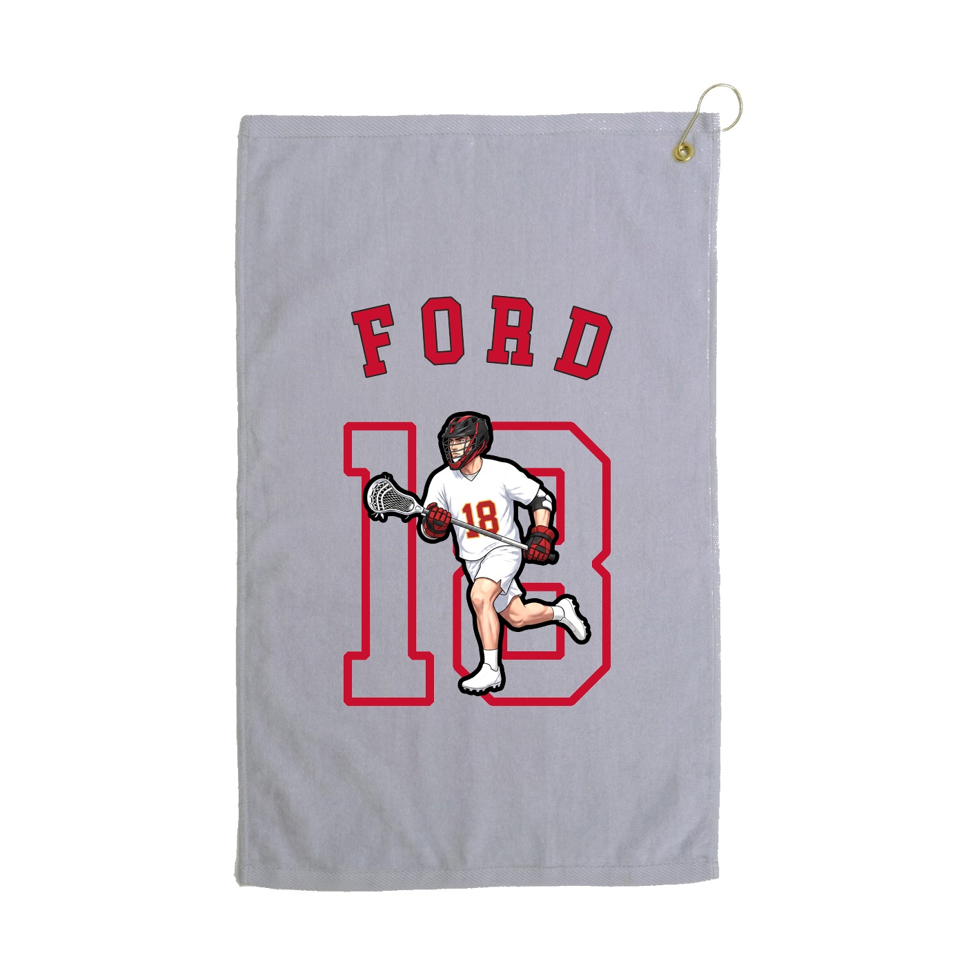 Golf Towel — Shirsey Arch in Grey