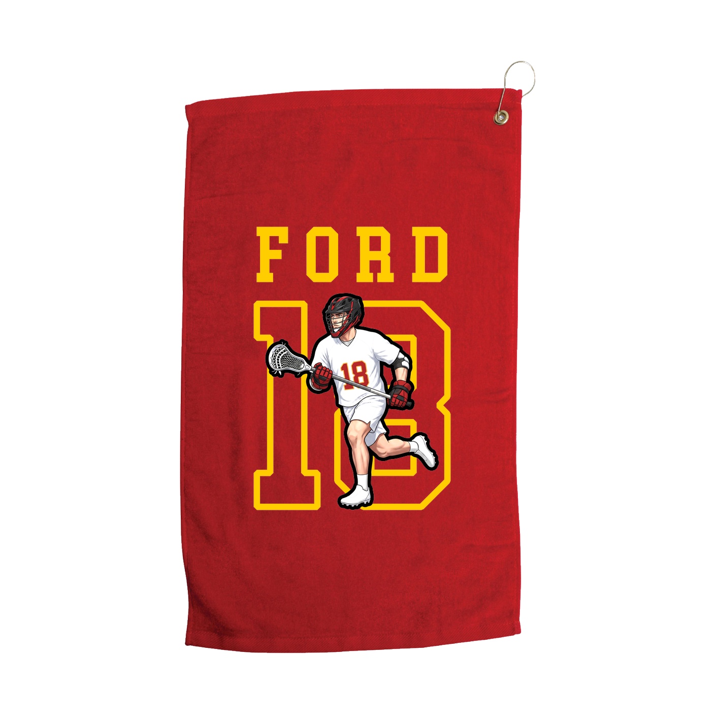 Golf Towel — Shirsey in Red