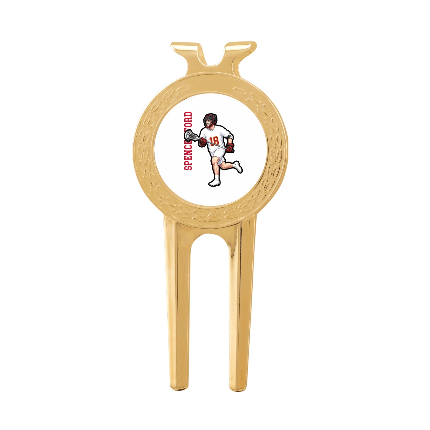 Divot Tool with Ball Marker — Name Vertical in Classic