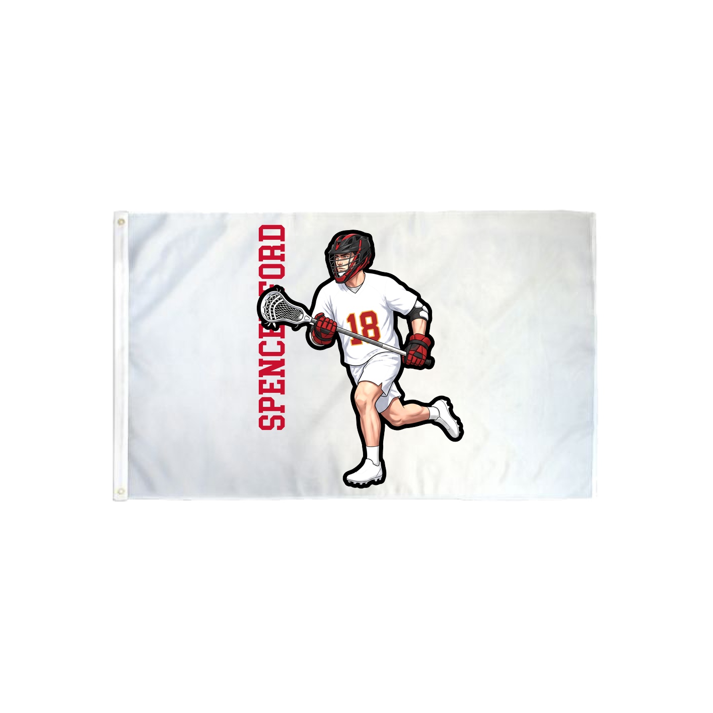 3x5 Flag — Name Vertical in Classic