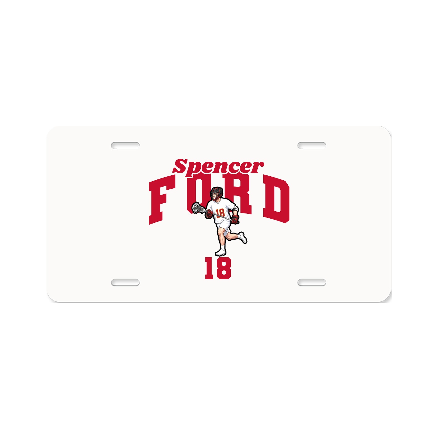 License Plate — Signature Arch in Classic
