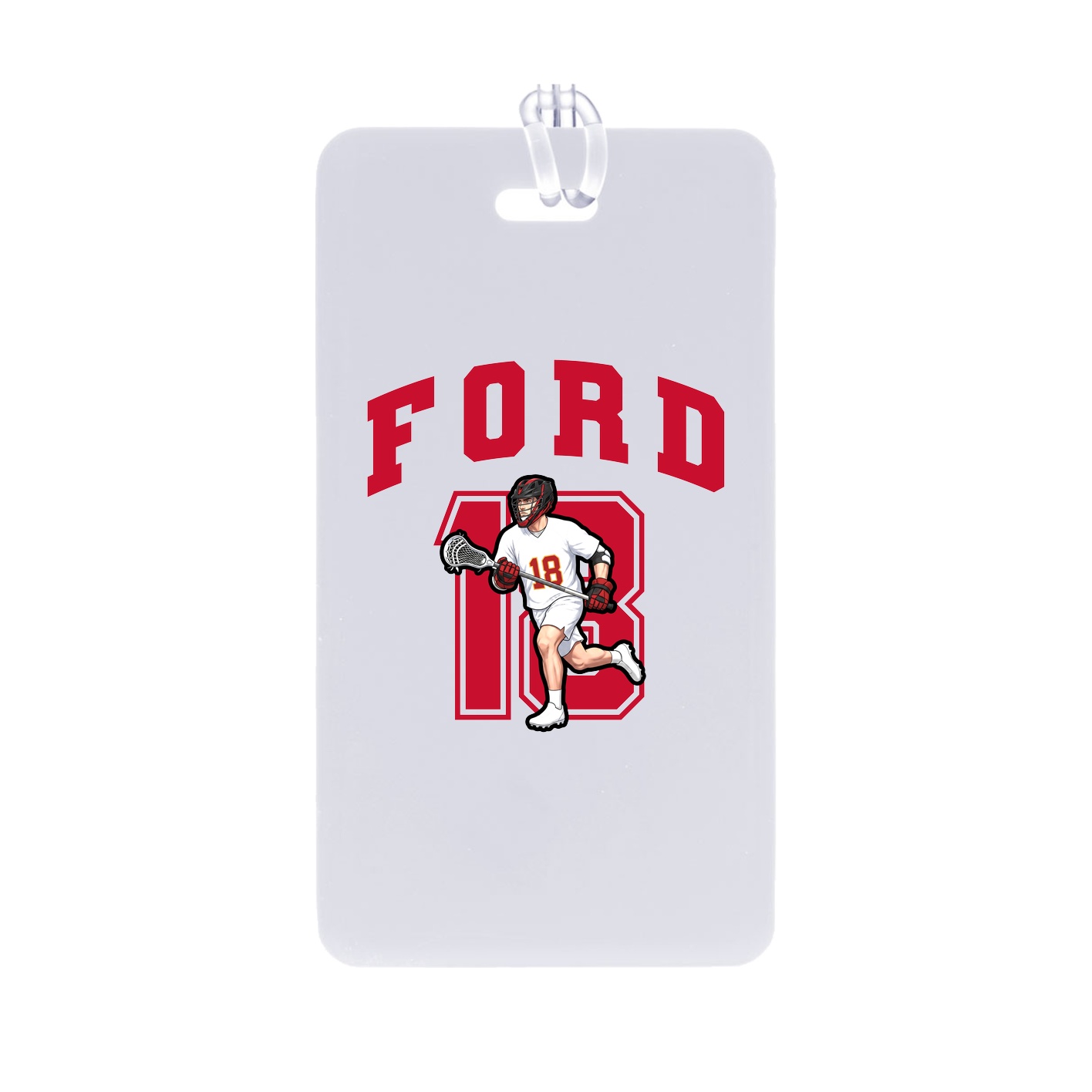 Bag Tag — Number in Classic