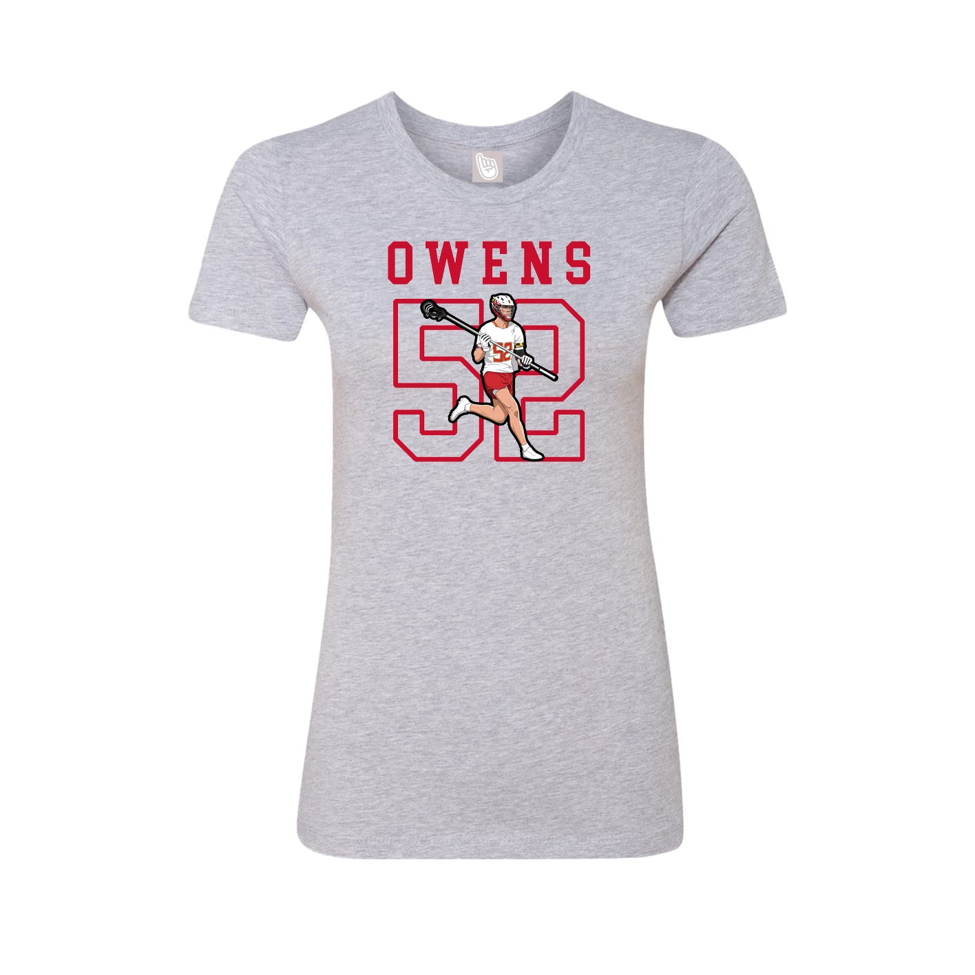 Fitted Women's Tee — Shirsey in Grey