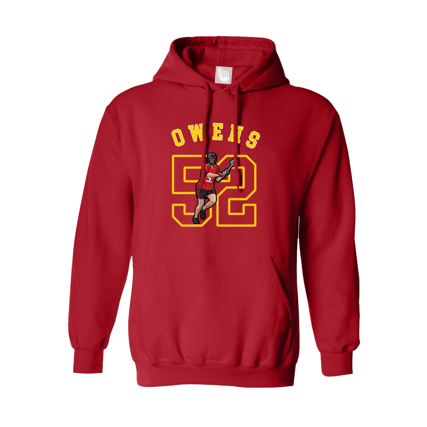 Hoodie — Shirsey Arch in Red