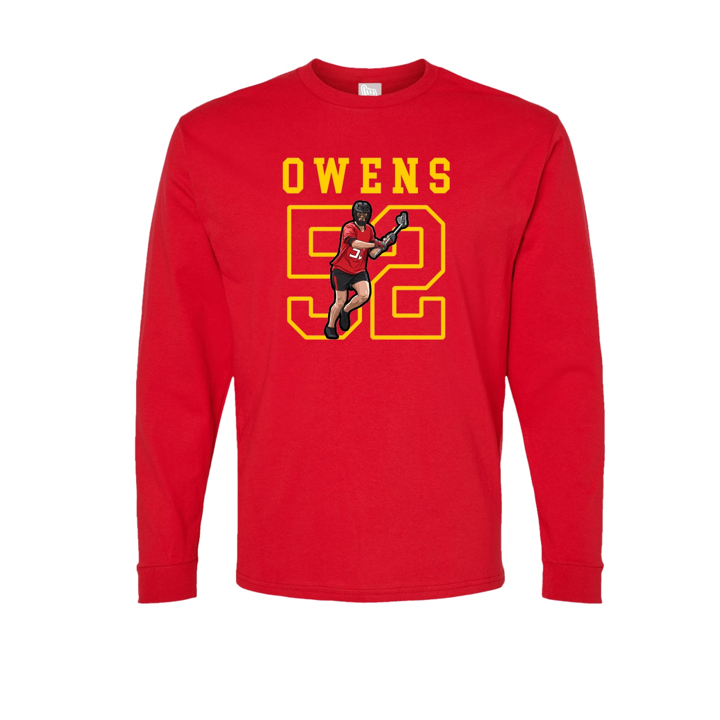 Long Sleeve Tee — Shirsey in Red