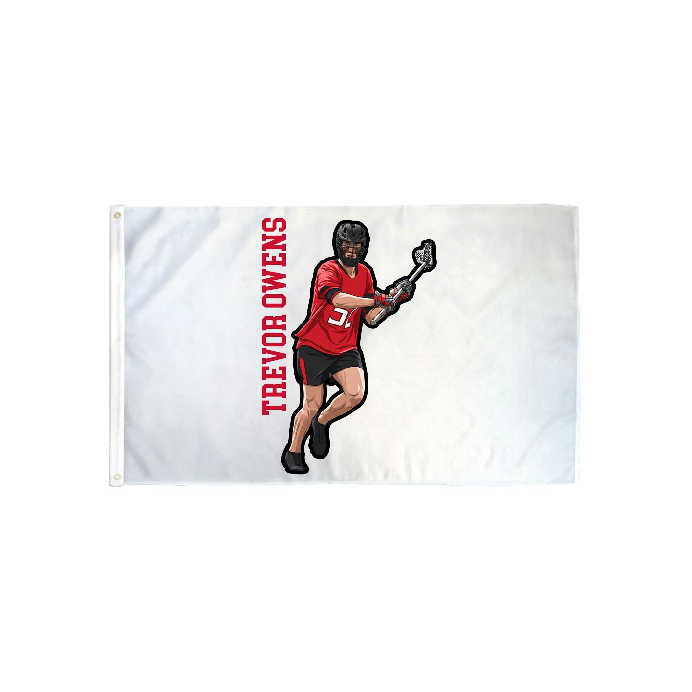3x5 Flag — Name Vertical in Classic