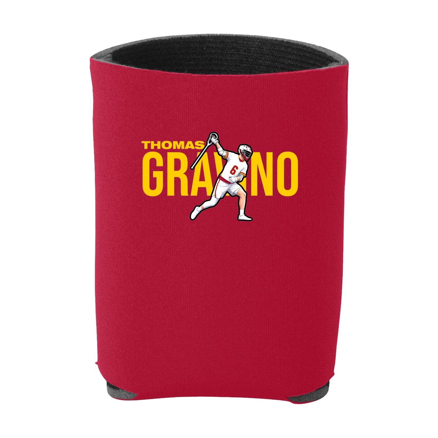 Can Holder — Player Name in Red