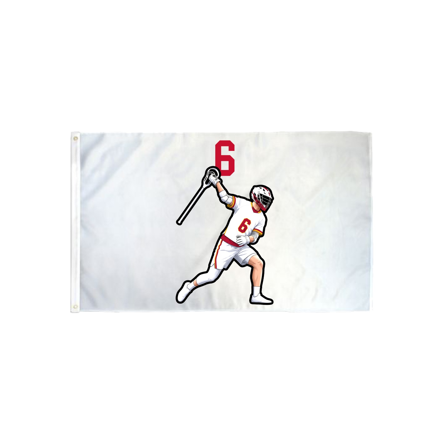 3x5 Flag — Number Top in Classic