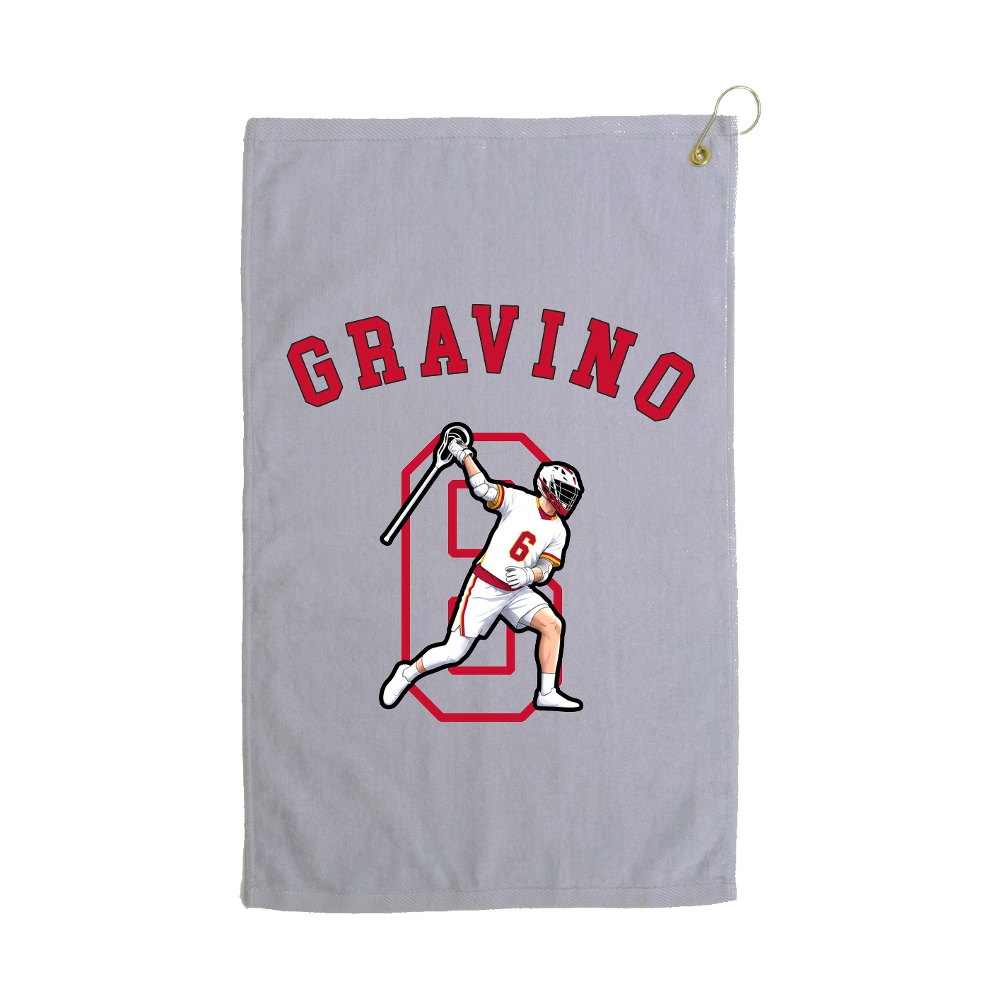 Golf Towel — Shirsey Arch in Grey