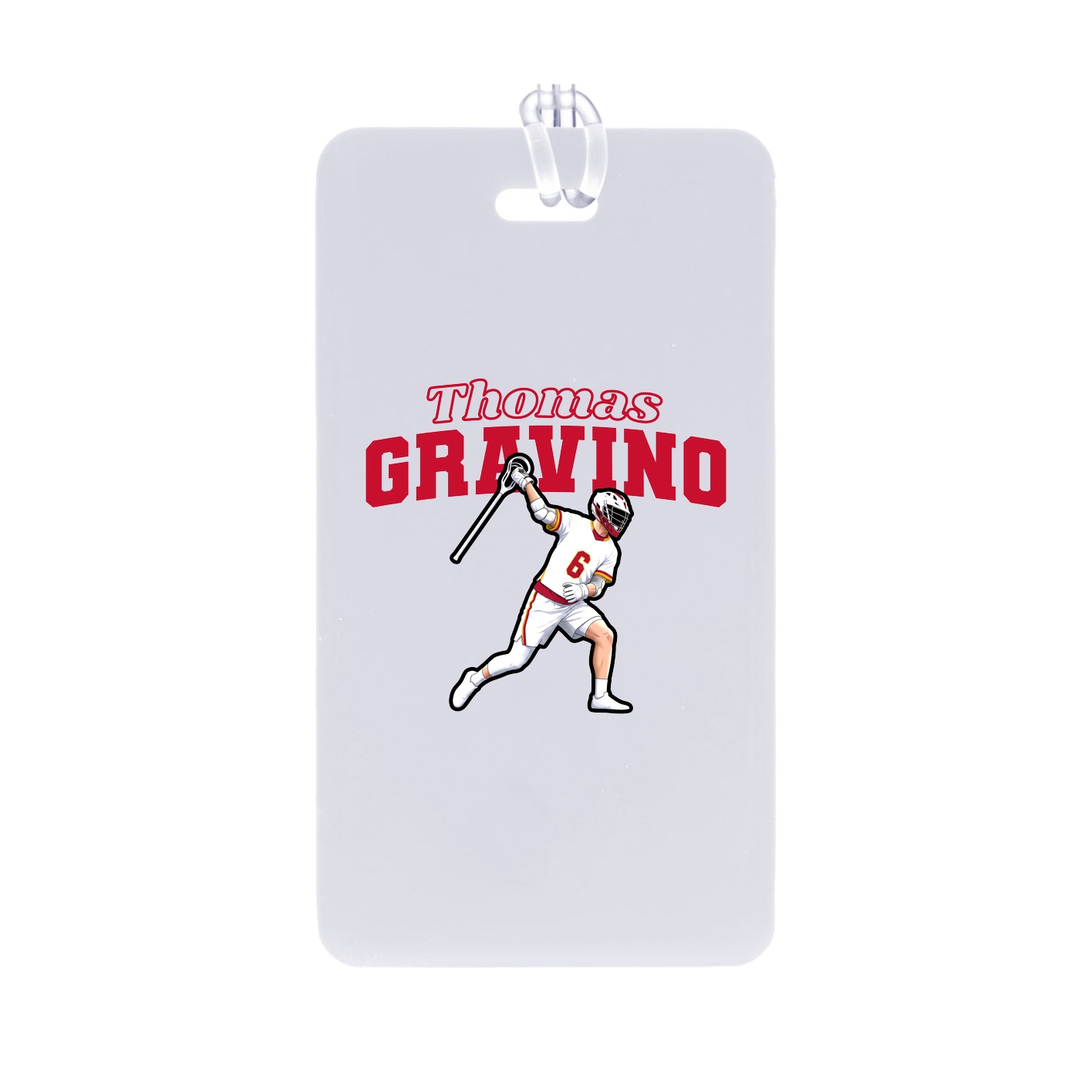 Bag Tag — Name Arch in Classic