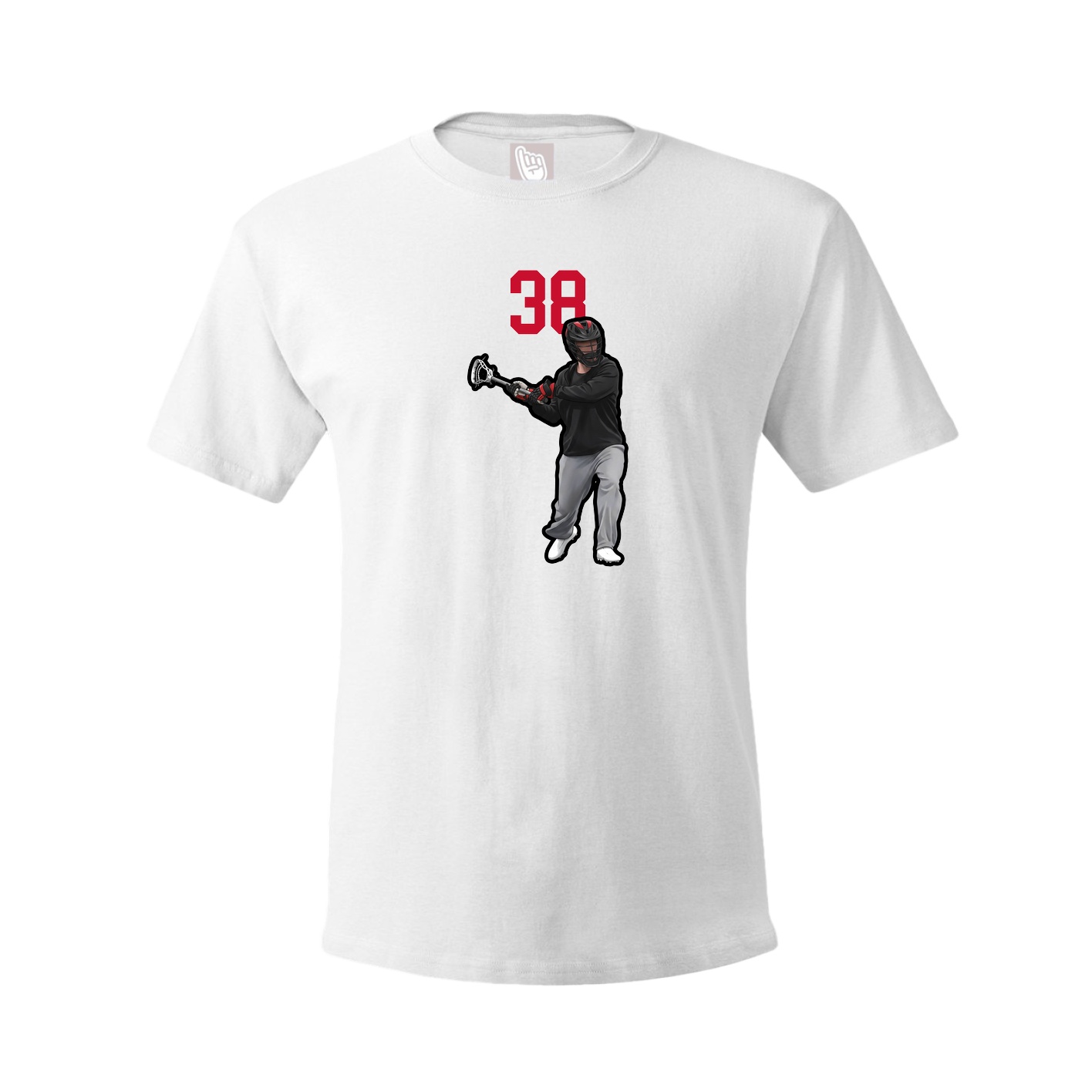 Tee — Number Top in White