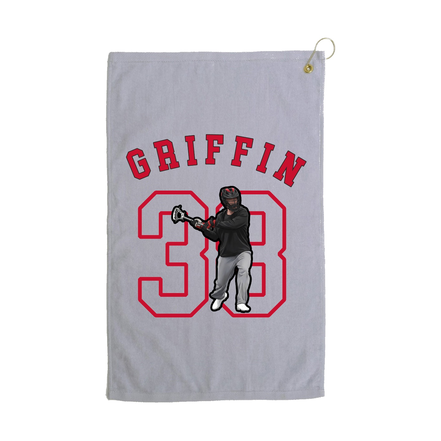 Golf Towel — Shirsey Arch in Grey
