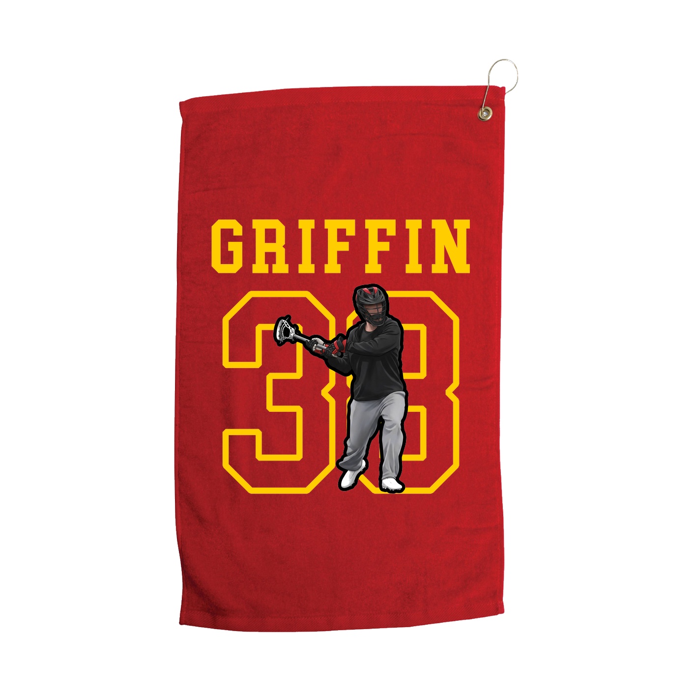 Golf Towel — Shirsey in Red