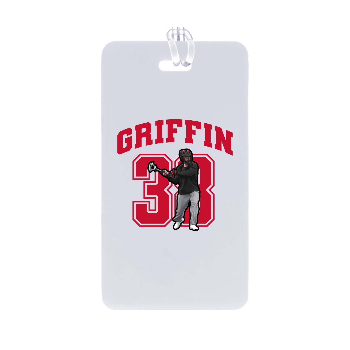 Bag Tag — Number in Classic