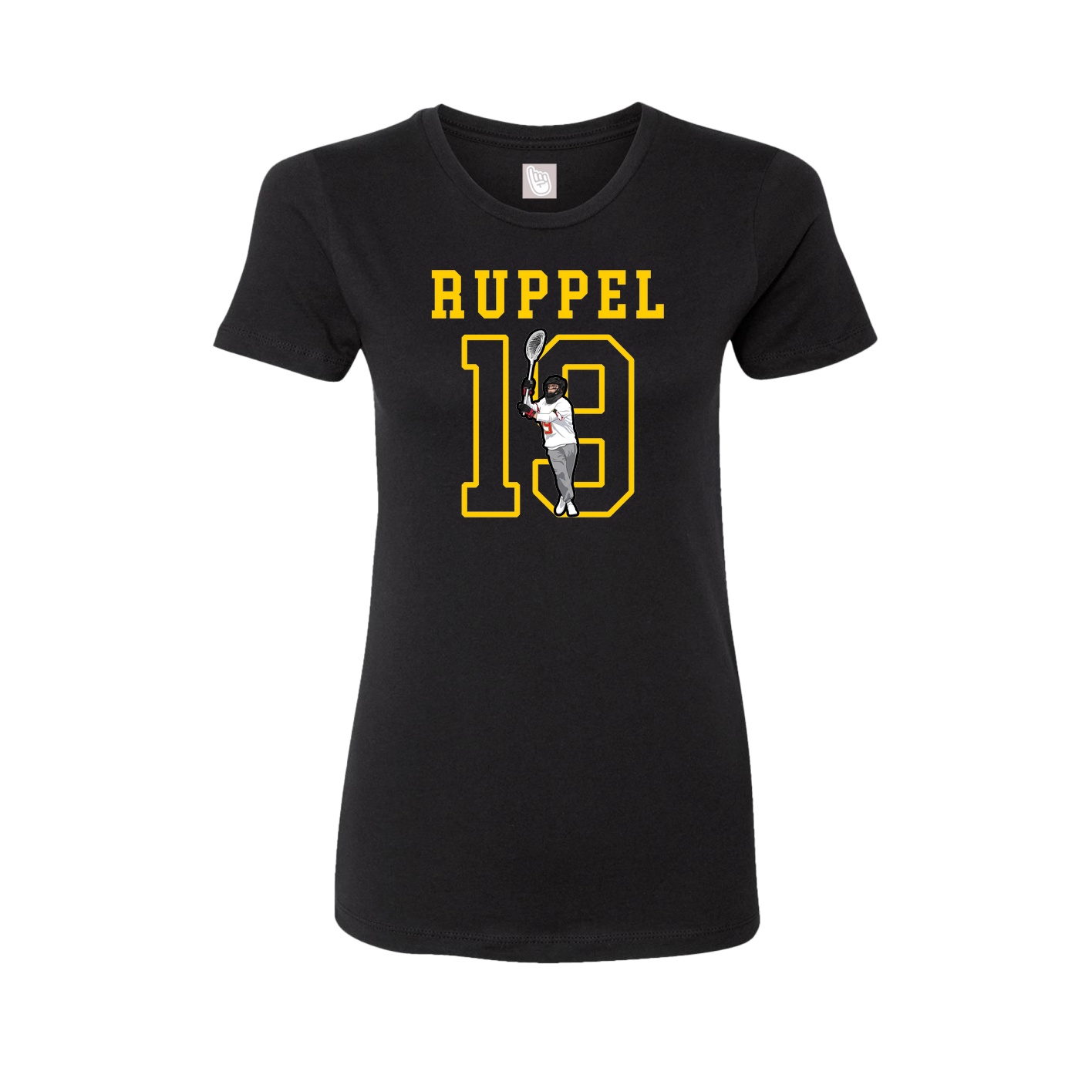 Fitted Women's Tee — Shirsey in Black