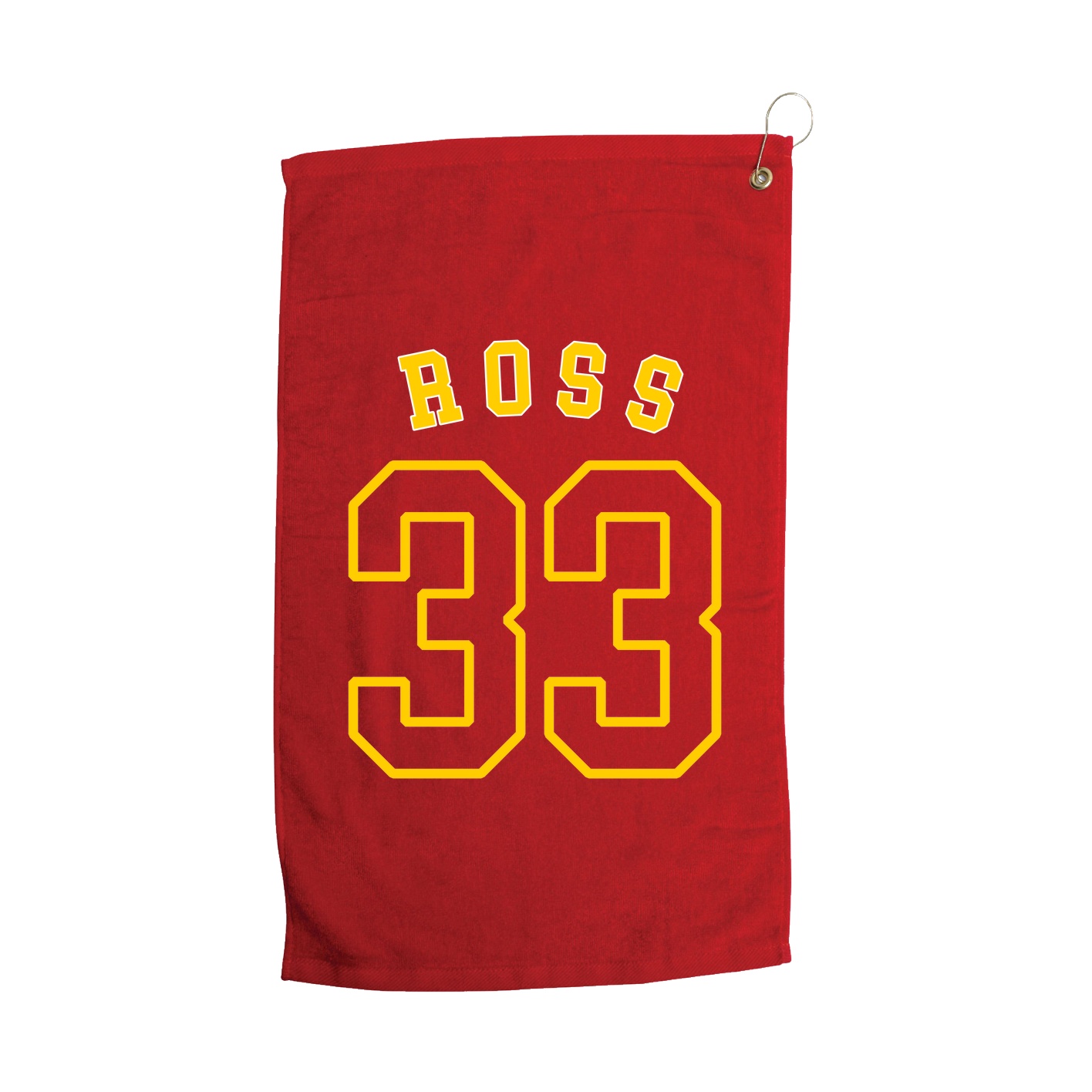 Golf Towel — Shirsey Arch in Red