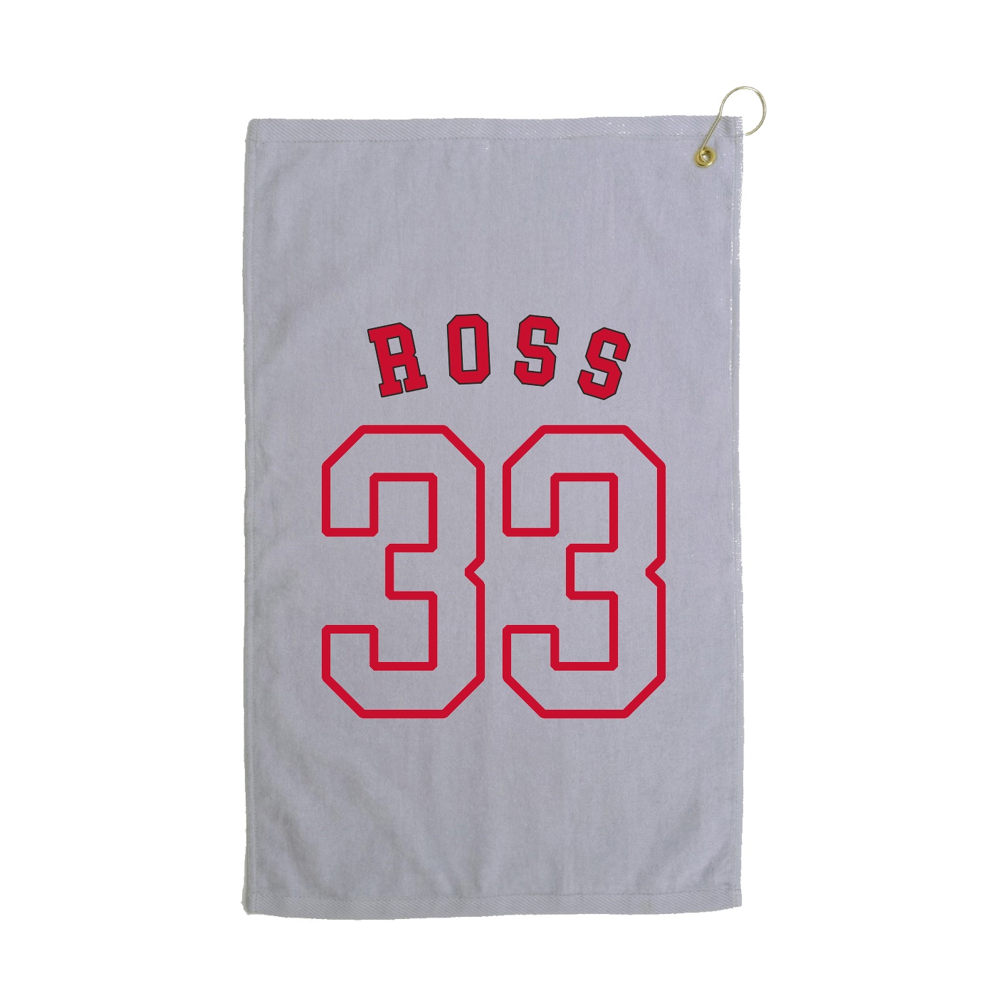 Golf Towel — Shirsey Arch in Grey