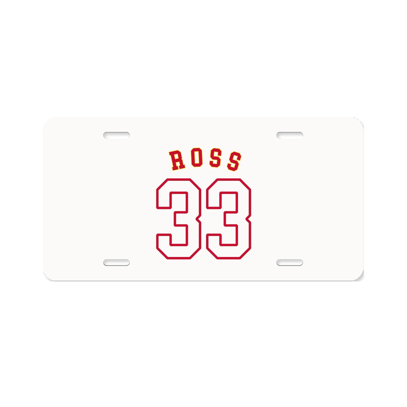 License Plate — Shirsey Arch in Classic