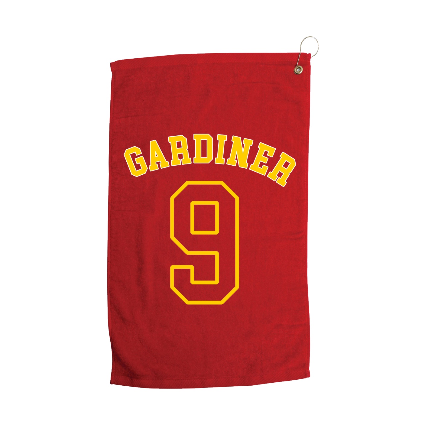 Golf Towel — Shirsey Arch in Red