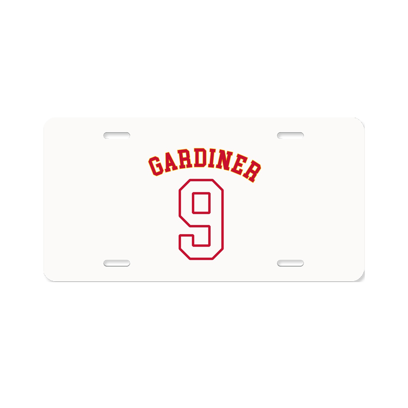 License Plate — Shirsey Arch in Classic