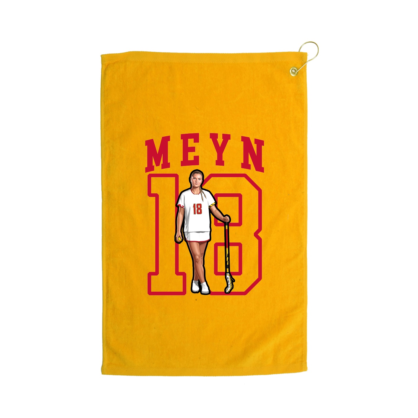 Golf Towel — Shirsey in Gold