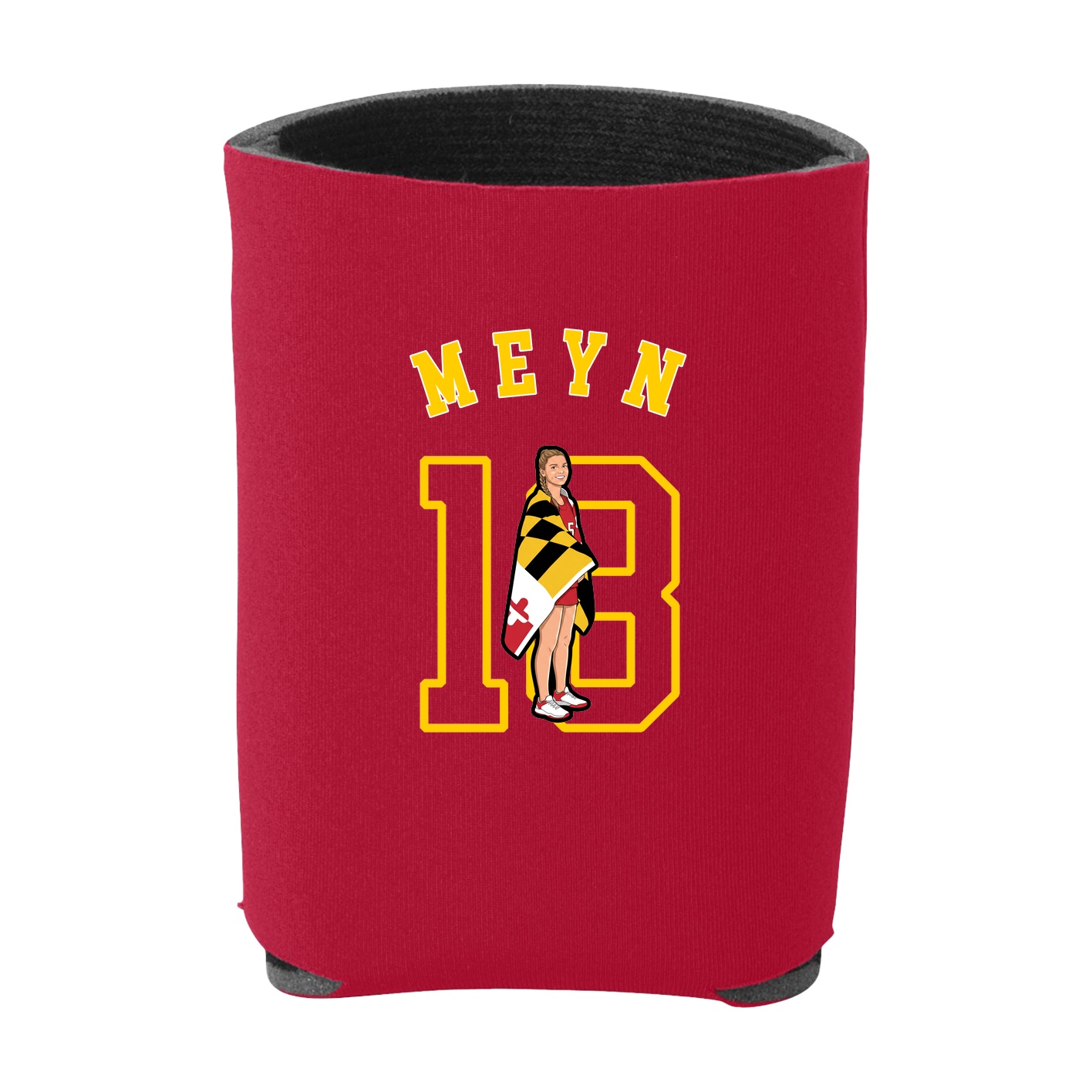 Can Holder — Shirsey Arch in Red