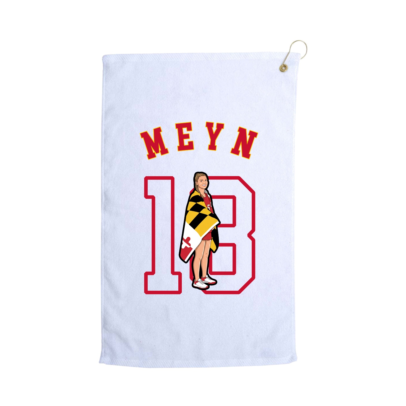 Terry Velour Golf Towel