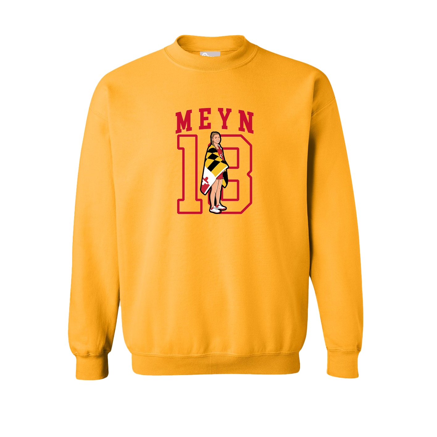 Fleece Crew — Shirsey in Gold