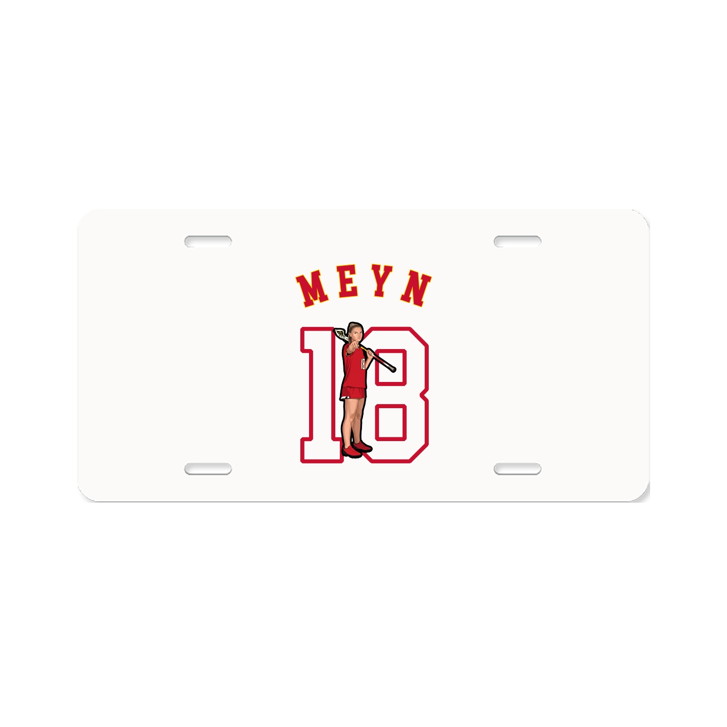 License Plate — Shirsey Arch in Classic