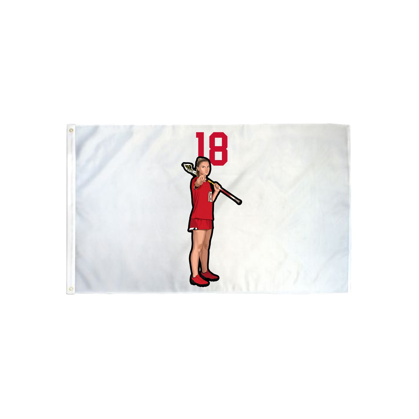 3x5 Flag — Number Top in Classic