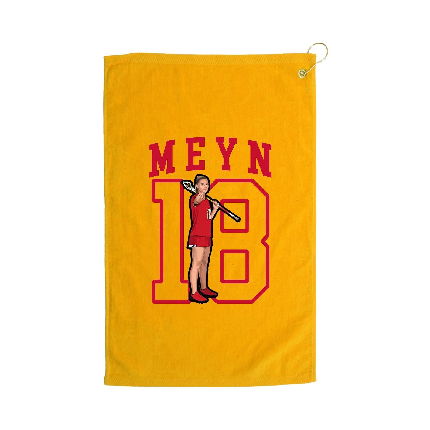 Golf Towel — Shirsey in Gold