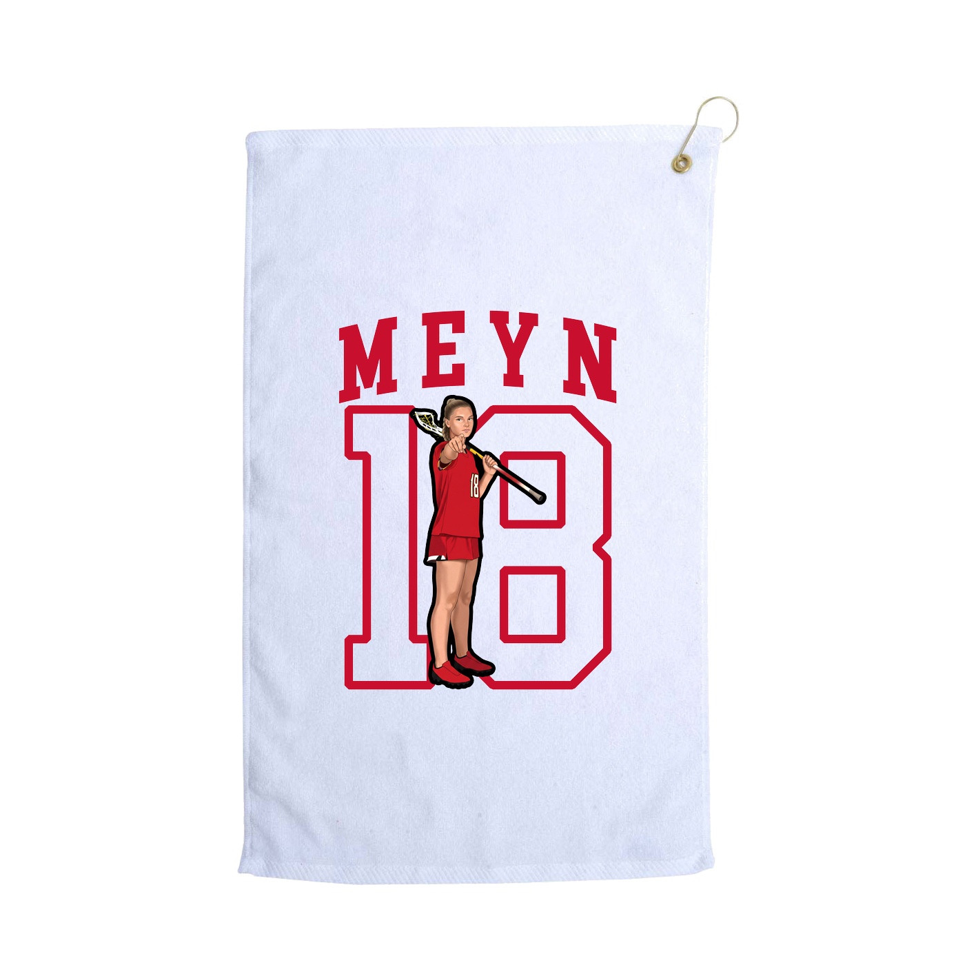 Golf Towel — Shirsey in White