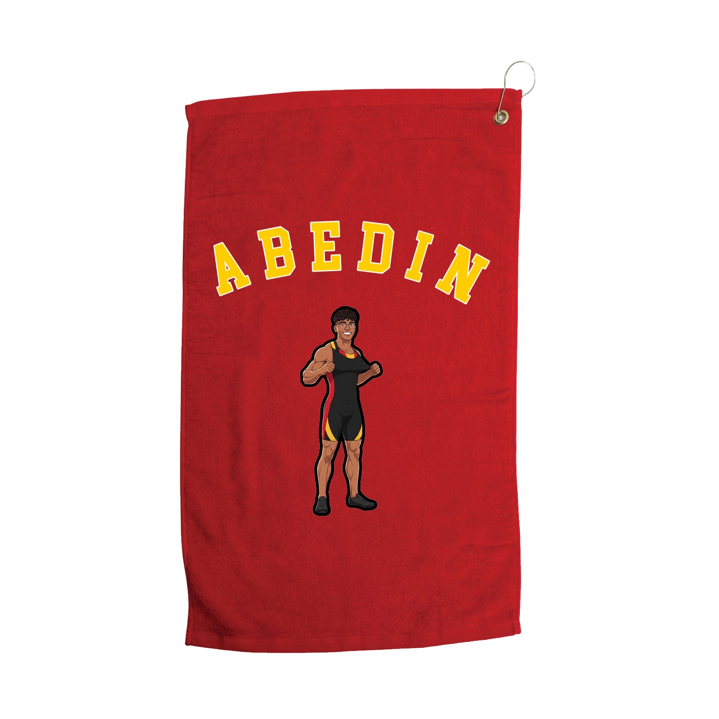 Golf Towel — Shirsey Arch in Red