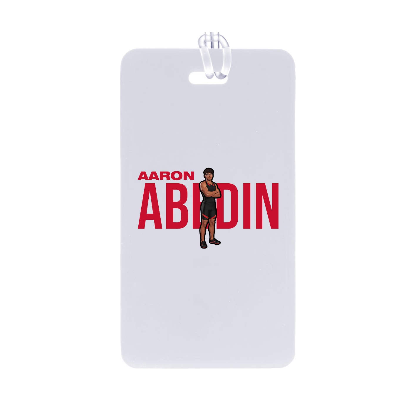 Bag Tag — Player Name in Classic