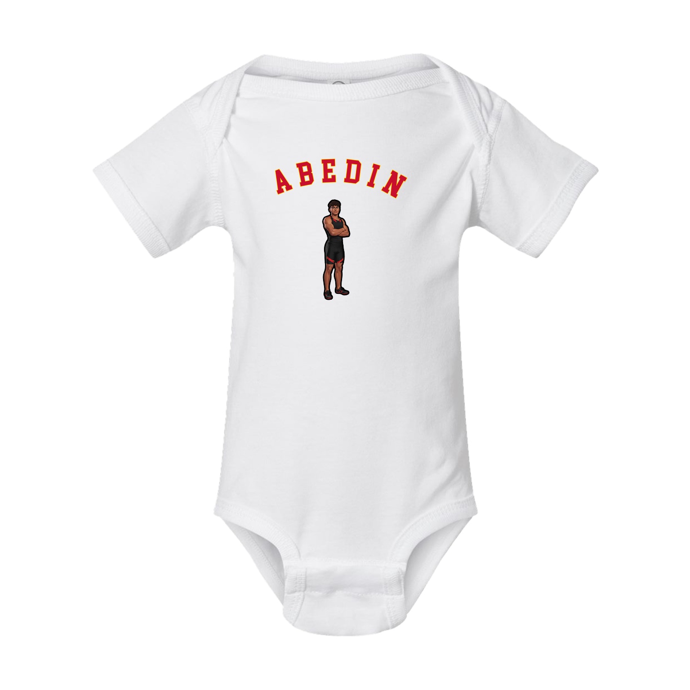Baby Onesie — Shirsey Arch in White