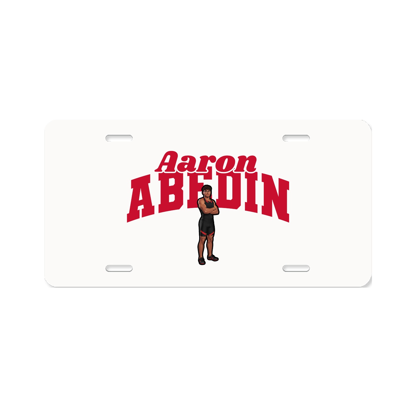 License Plate — Signature Arch in Classic