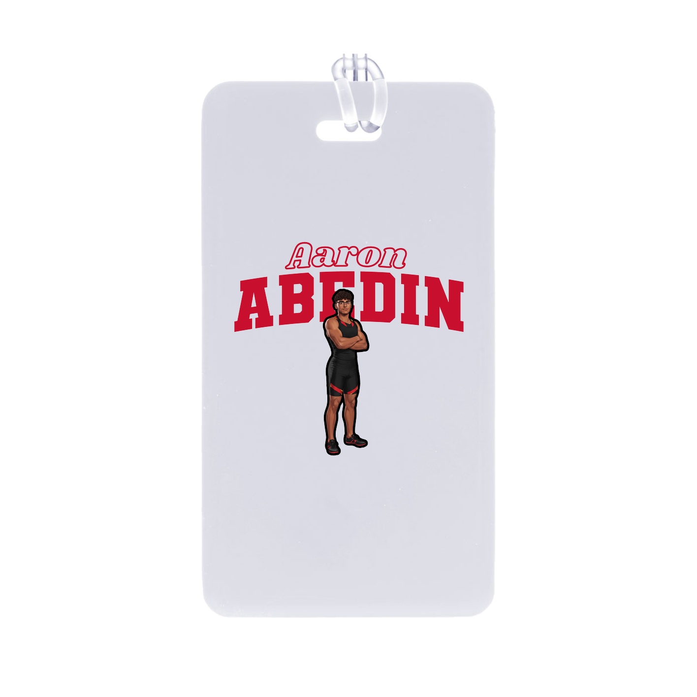 Bag Tag — Name Arch in Classic