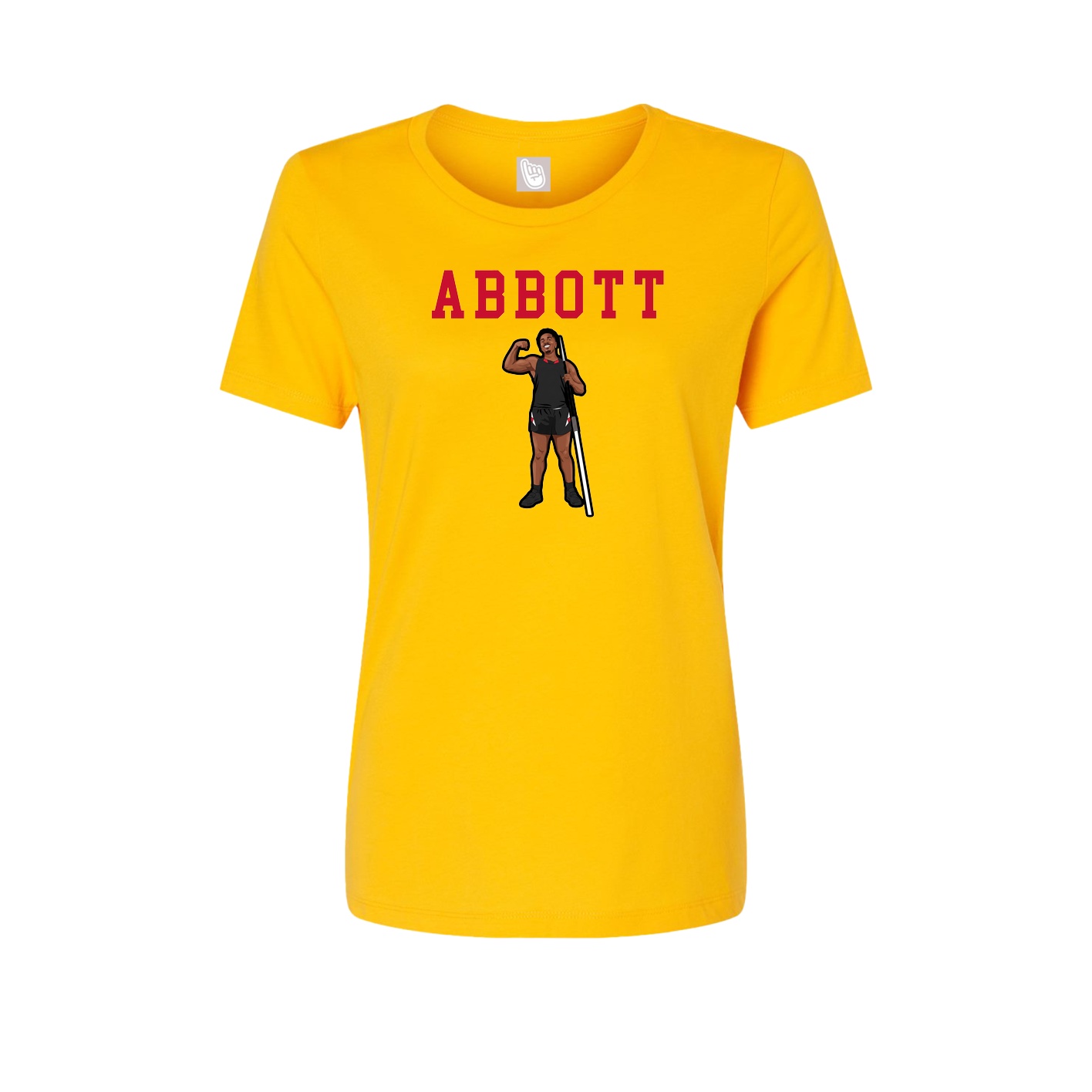 Fitted Women's Tee — Shirsey in Gold