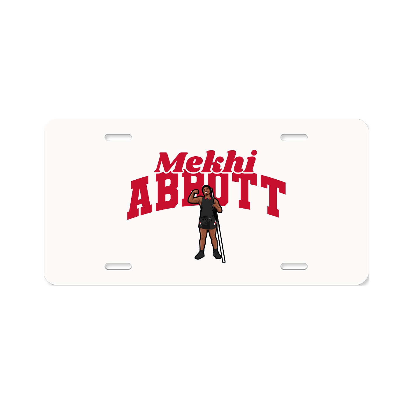 License Plate — Signature Arch in Classic