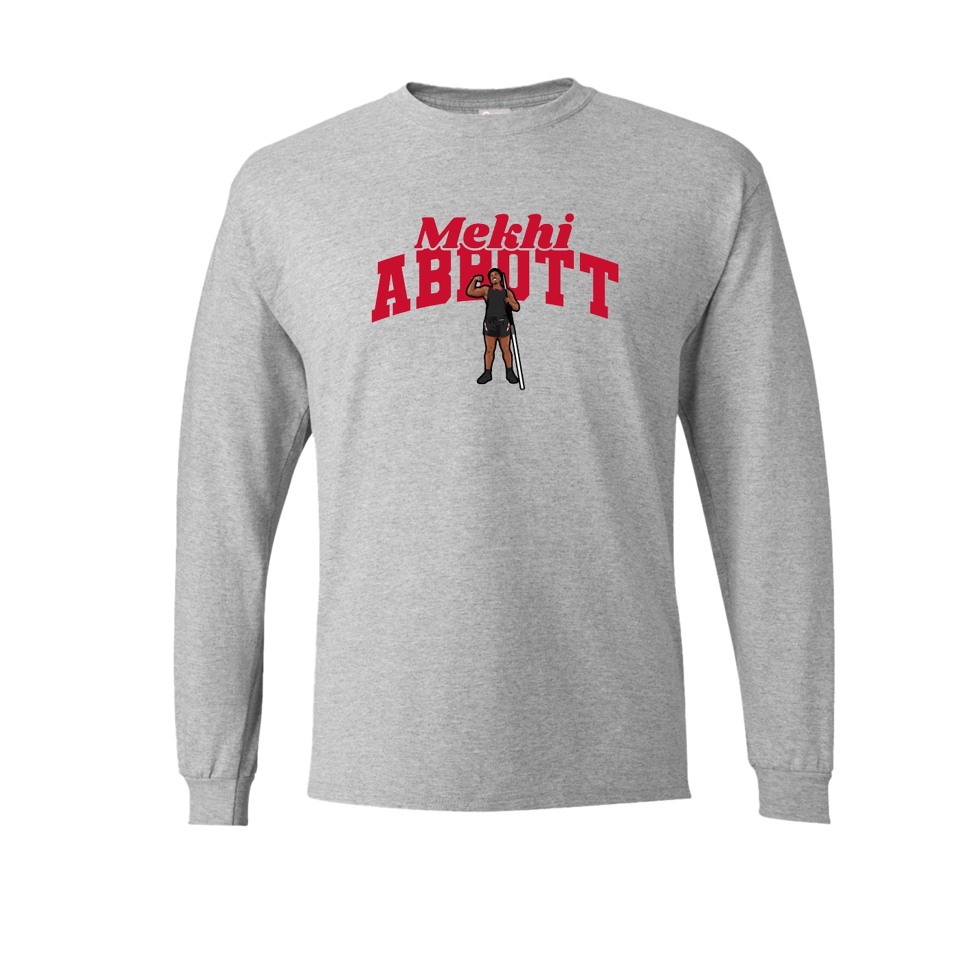 Long Sleeve Tee — Signature Arch in Grey