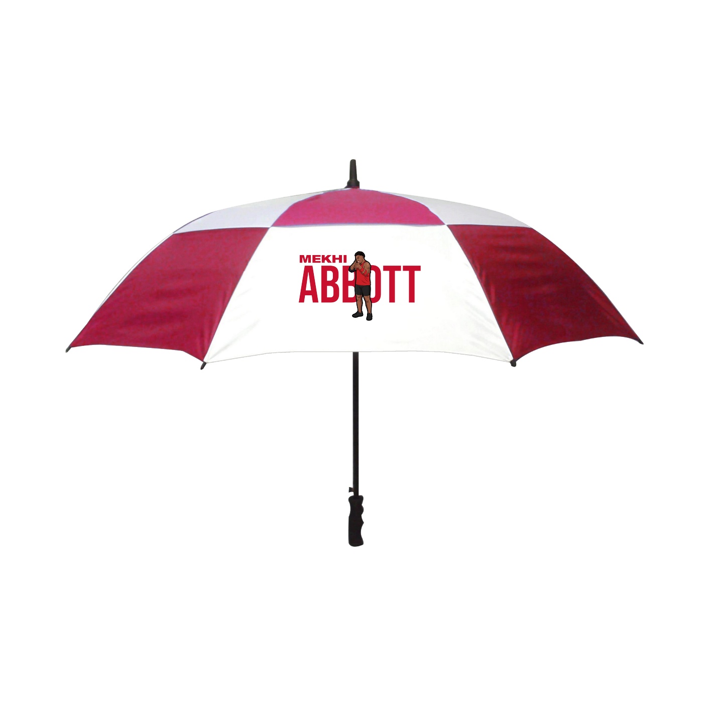 Golf Umbrella — Player Name in Red