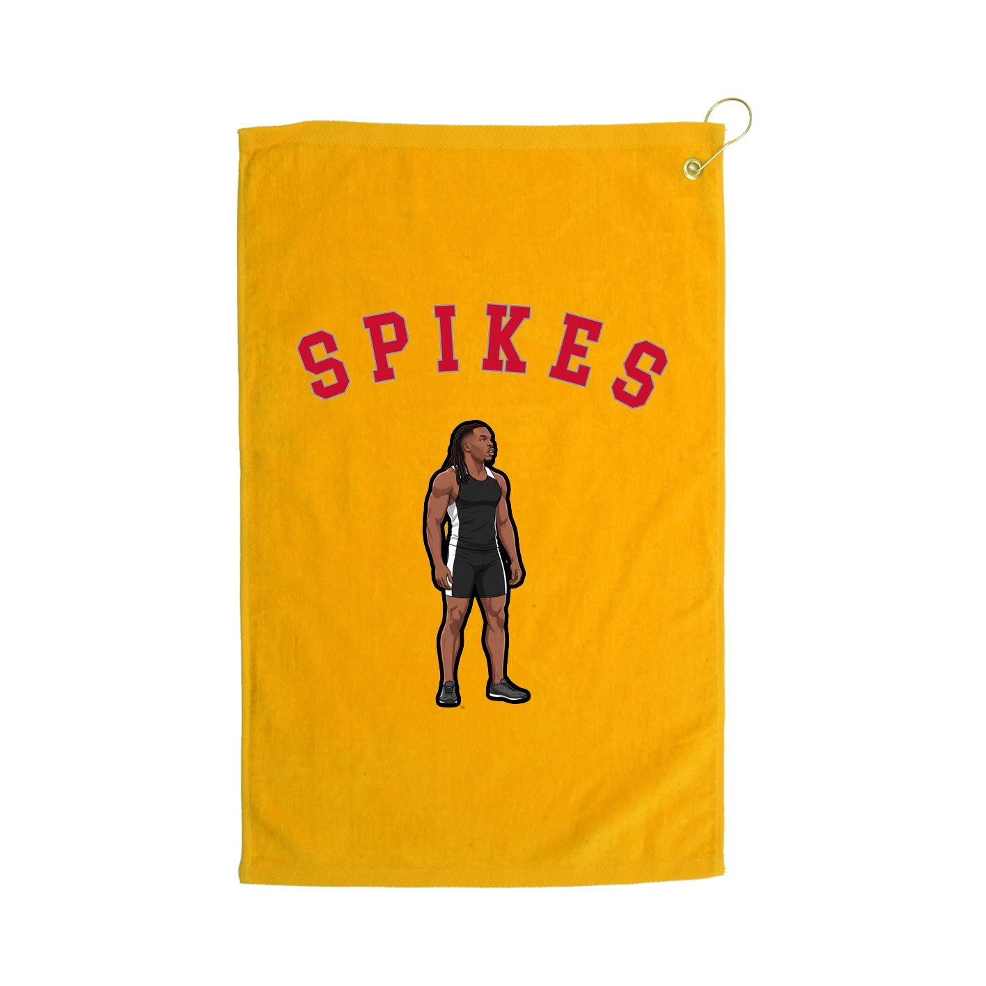 Golf Towel — Shirsey Arch in Gold