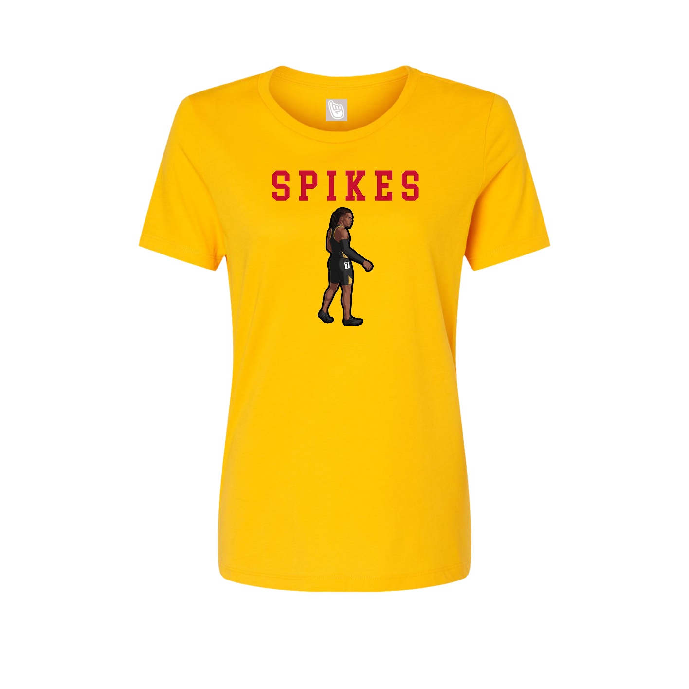 Fitted Women's Tee — Shirsey in Gold