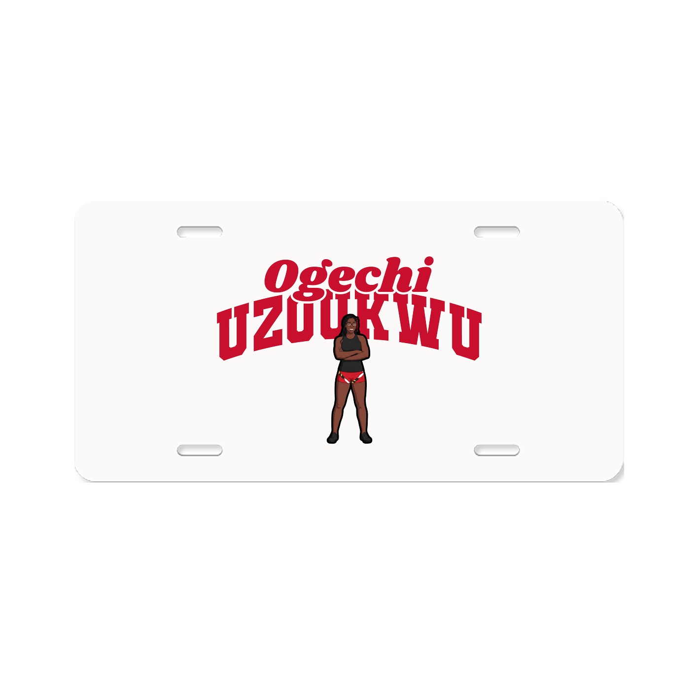 License Plate — Signature Arch in Classic