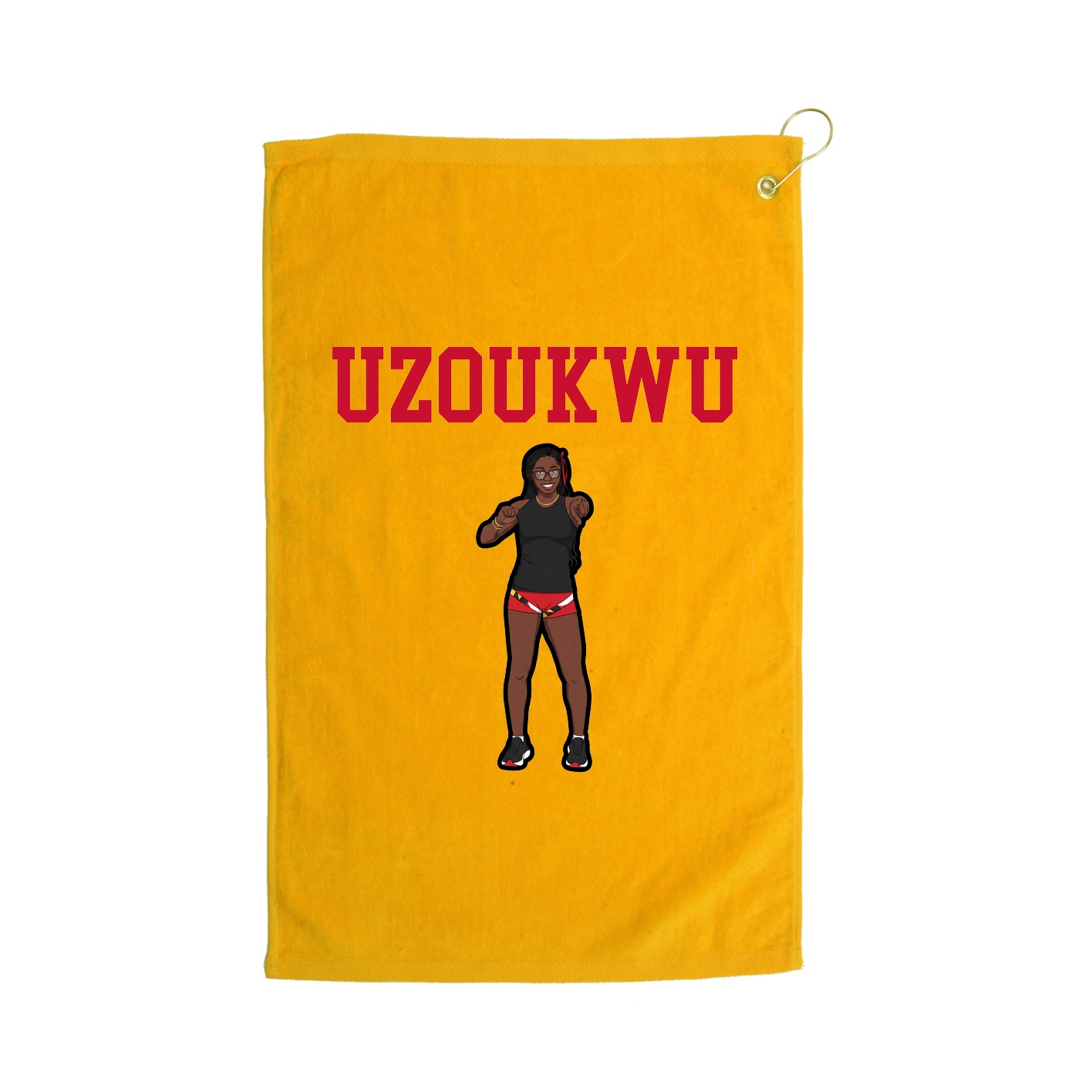 Golf Towel — Shirsey in Gold